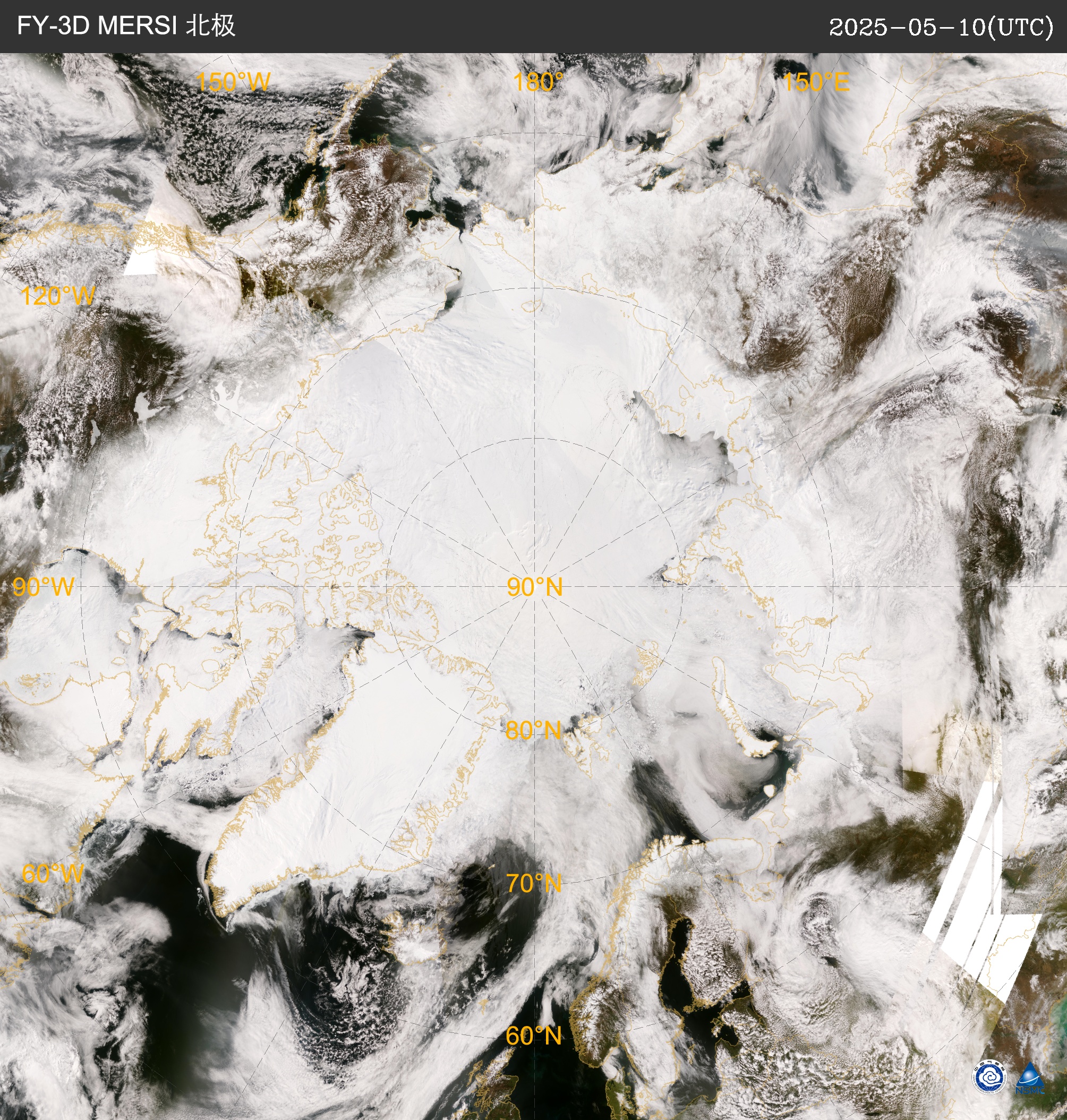 FY3D_MERSI_POLAR_NORTH